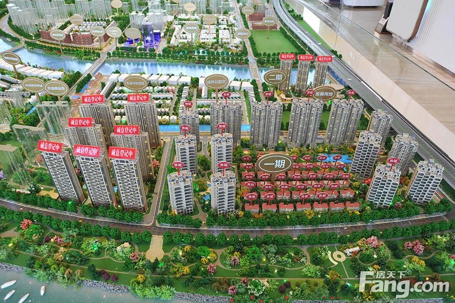 沙盘图拖动图片可以查看其它楼栋信息