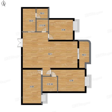 金辉城江城上户型图