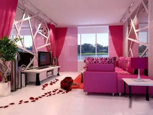 ���ײ�ͬ���С����ϲ��鷿����װ�����Ч��ͼ