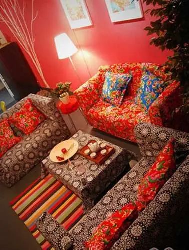 ���ײ�ͬ���С����ϲ��鷿����װ�����Ч��ͼ