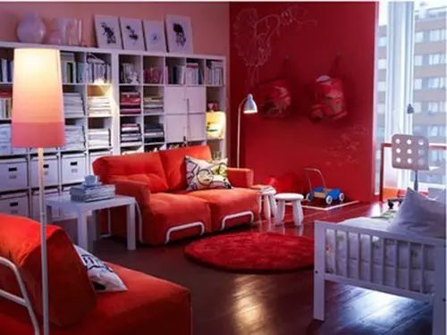 ���ײ�ͬ���С����ϲ��鷿����װ�����Ч��ͼ