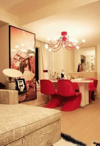 ���ײ�ͬ���С����ϲ��鷿����װ�����Ч��ͼ