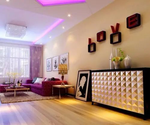 ���ײ�ͬ���С����ϲ��鷿����װ�����Ч��ͼ