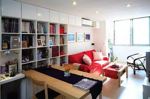 ���ײ�ͬ���С����ϲ��鷿����װ�����Ч��ͼ