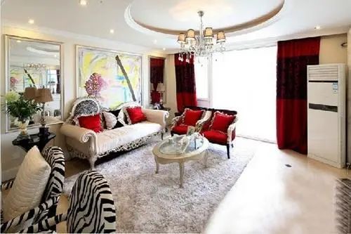 ���ײ�ͬ���С����ϲ��鷿����װ�����Ч��ͼ