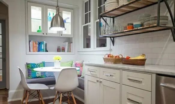 小户型装修效果图推荐_北欧简美混搭风软装效果_厨房装修必须知道的风水知识