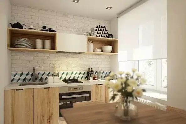 北欧简美混搭风软装效果_小户型装修效果图推荐_厨房装修必须知道的风水知识